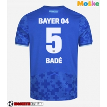 Moške Nogometnih dresov Bayer Leverkusen Loic Bade #5 Tretji 2025-26 Kratki rokavi